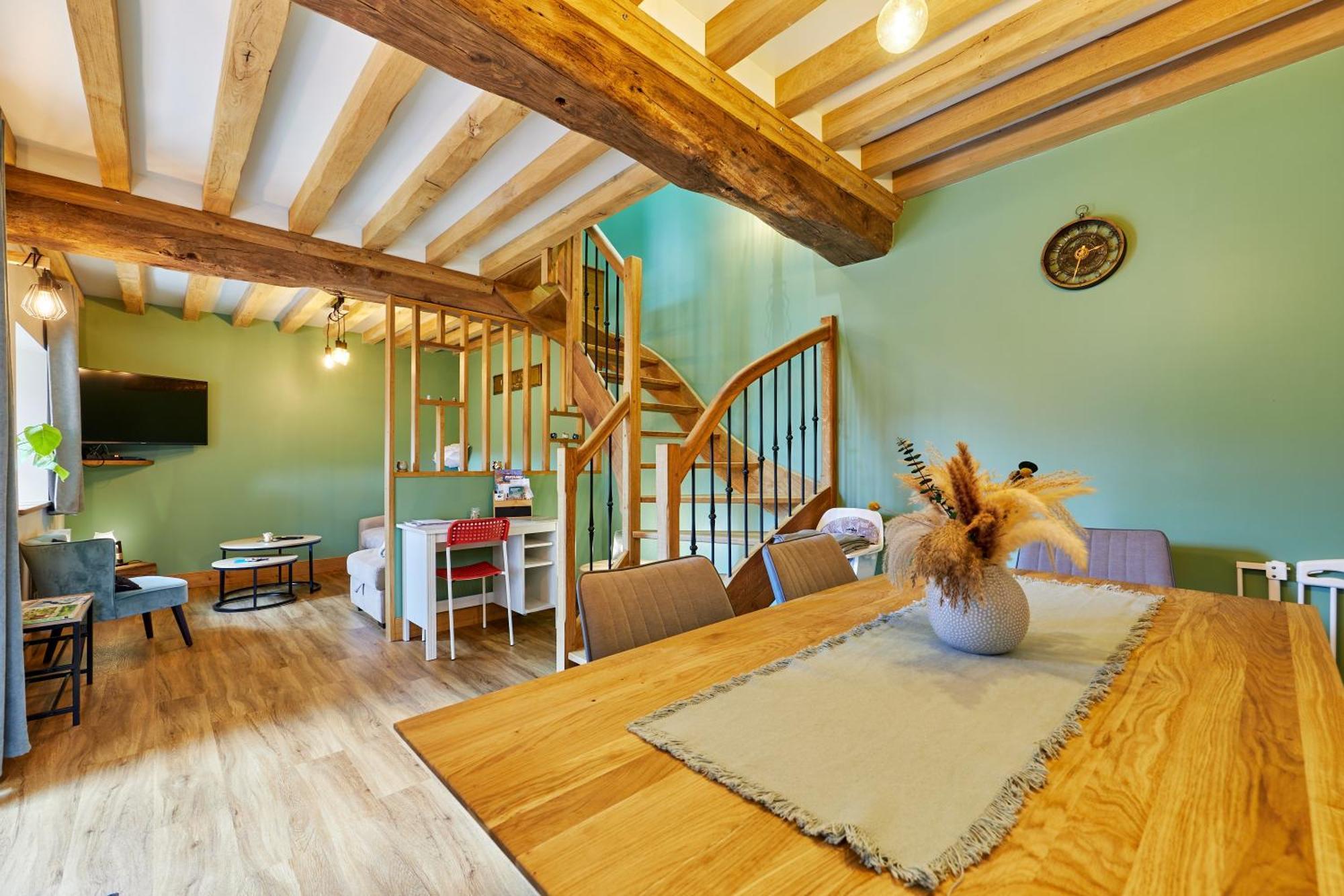 Le Refuge Des Hiboux - Charmante Maison Pour 6P Saint-Pierre-en-Auge Bagian luar foto